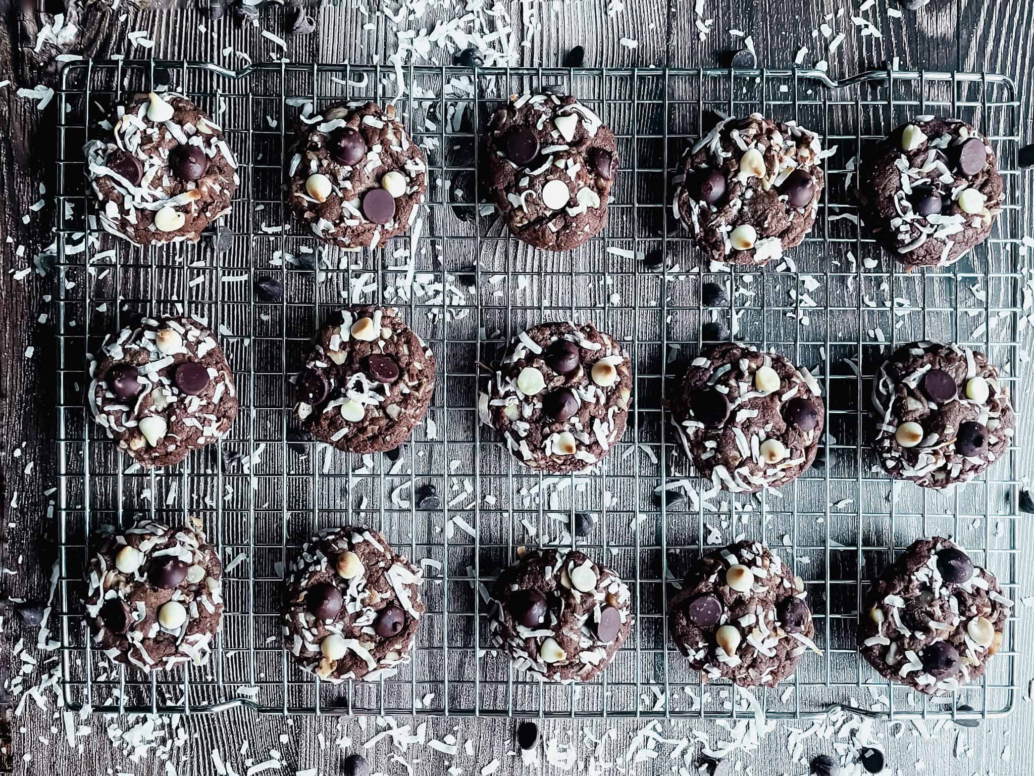 Islander Cookies on Cooling Rack